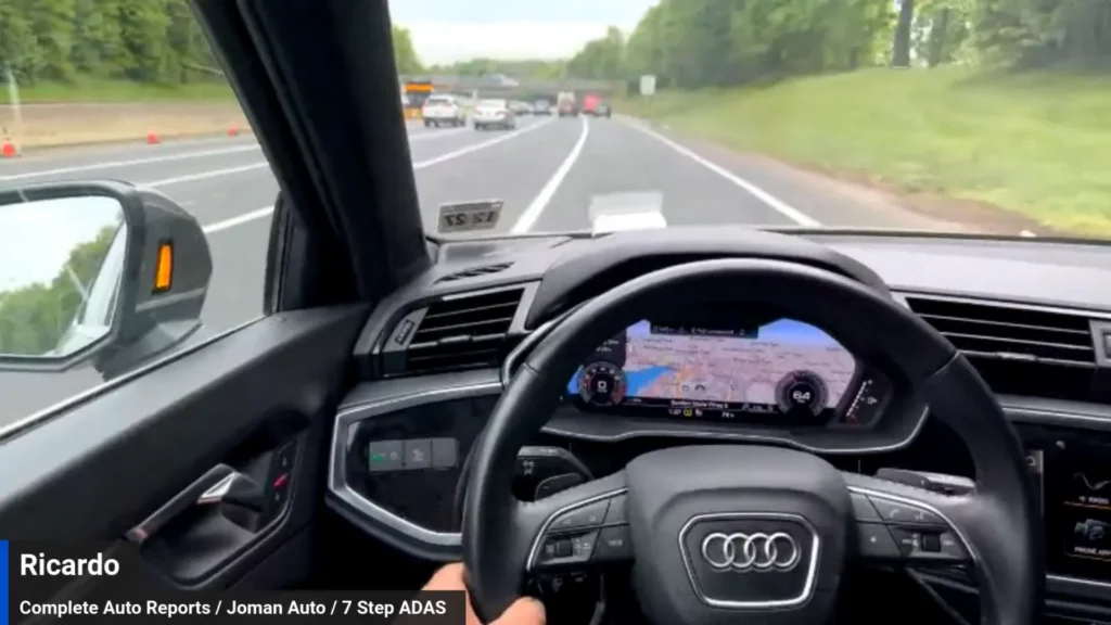 2020 Audi Q3 Performing Dynamic Radar Calibration