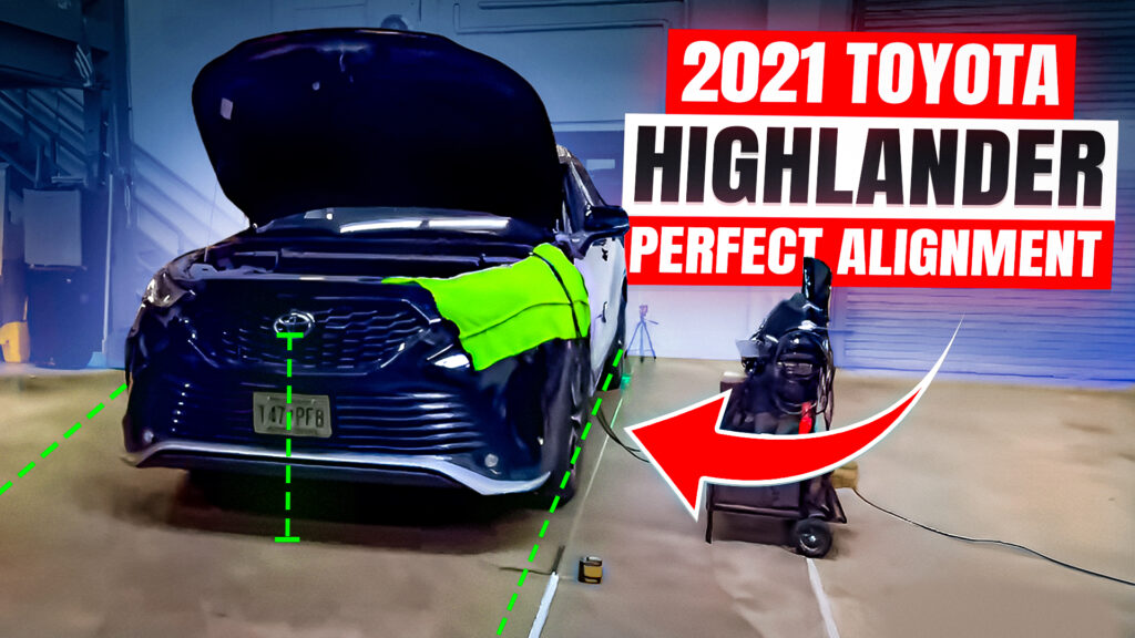 2021 Toyota Highlander ADAS Calibration Video