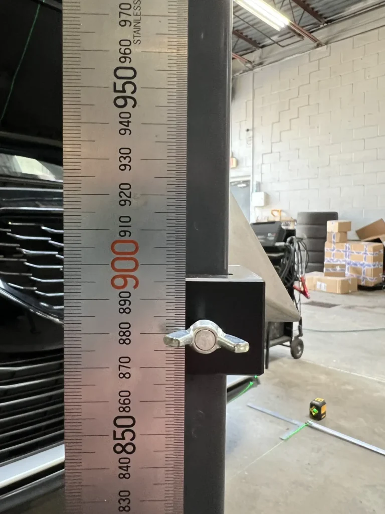 2021 Toyota Highlander Radar Cone Height Measurement