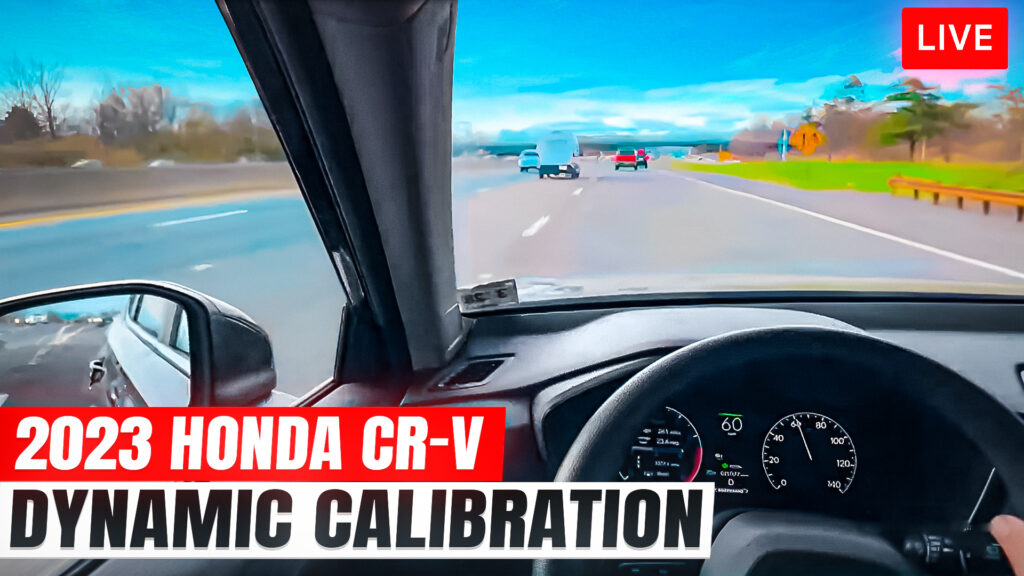 2023 Honda CR-V, Dynamic ADAS Calibration