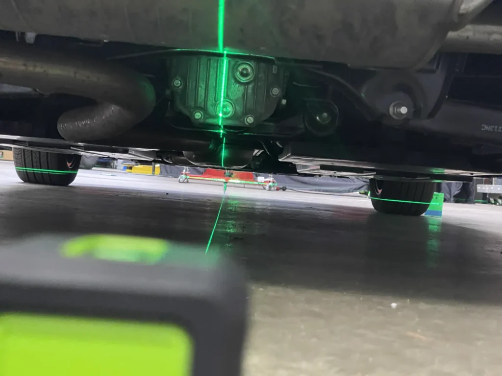 7 Step ADAS Center Laser Line