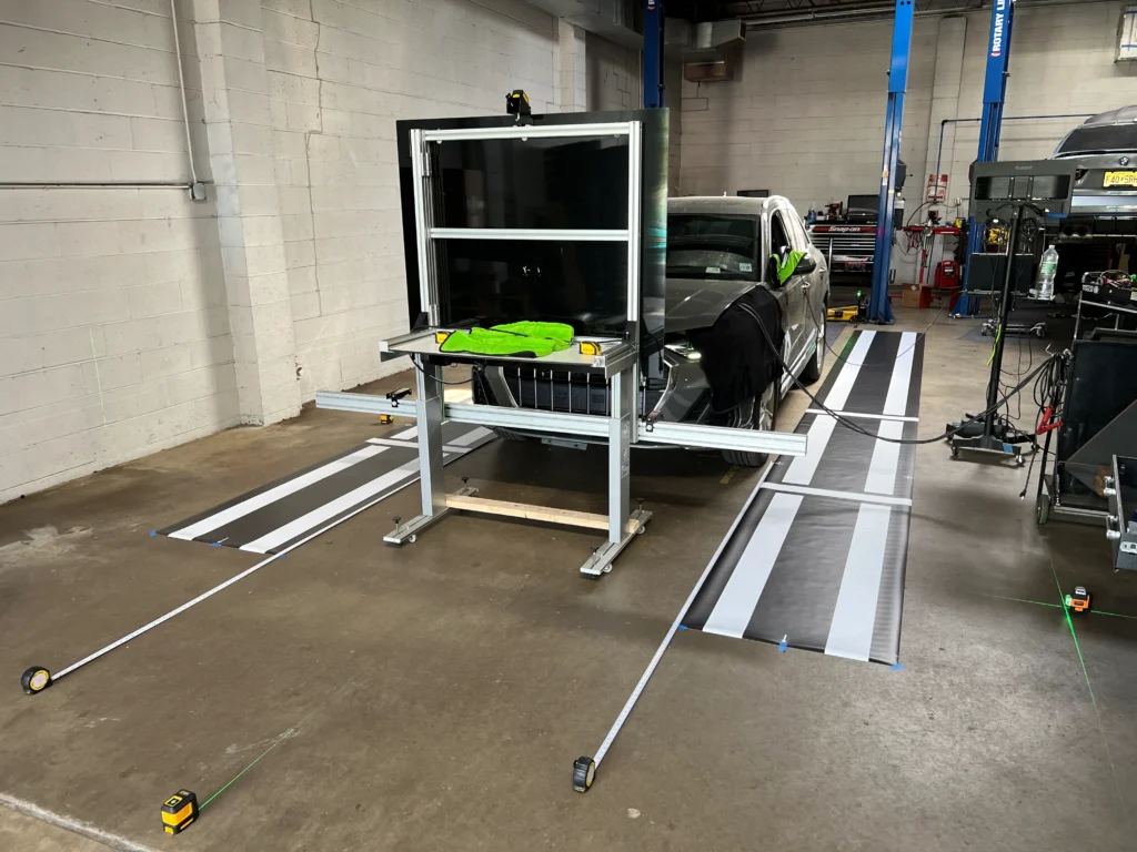 Audi Q3 Setup for ADAS Calibrations